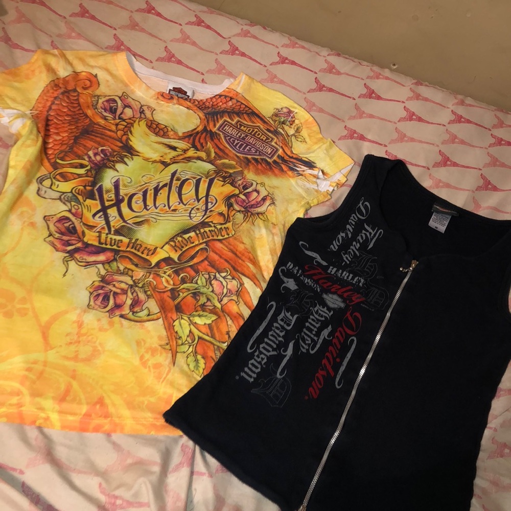 Harley-Davidson Motor Cycles 2 Set
